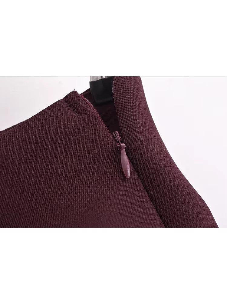 High Waist Skort With BuiltIn Shorts And Side Zipper For Effortless Everyday Confidence 4