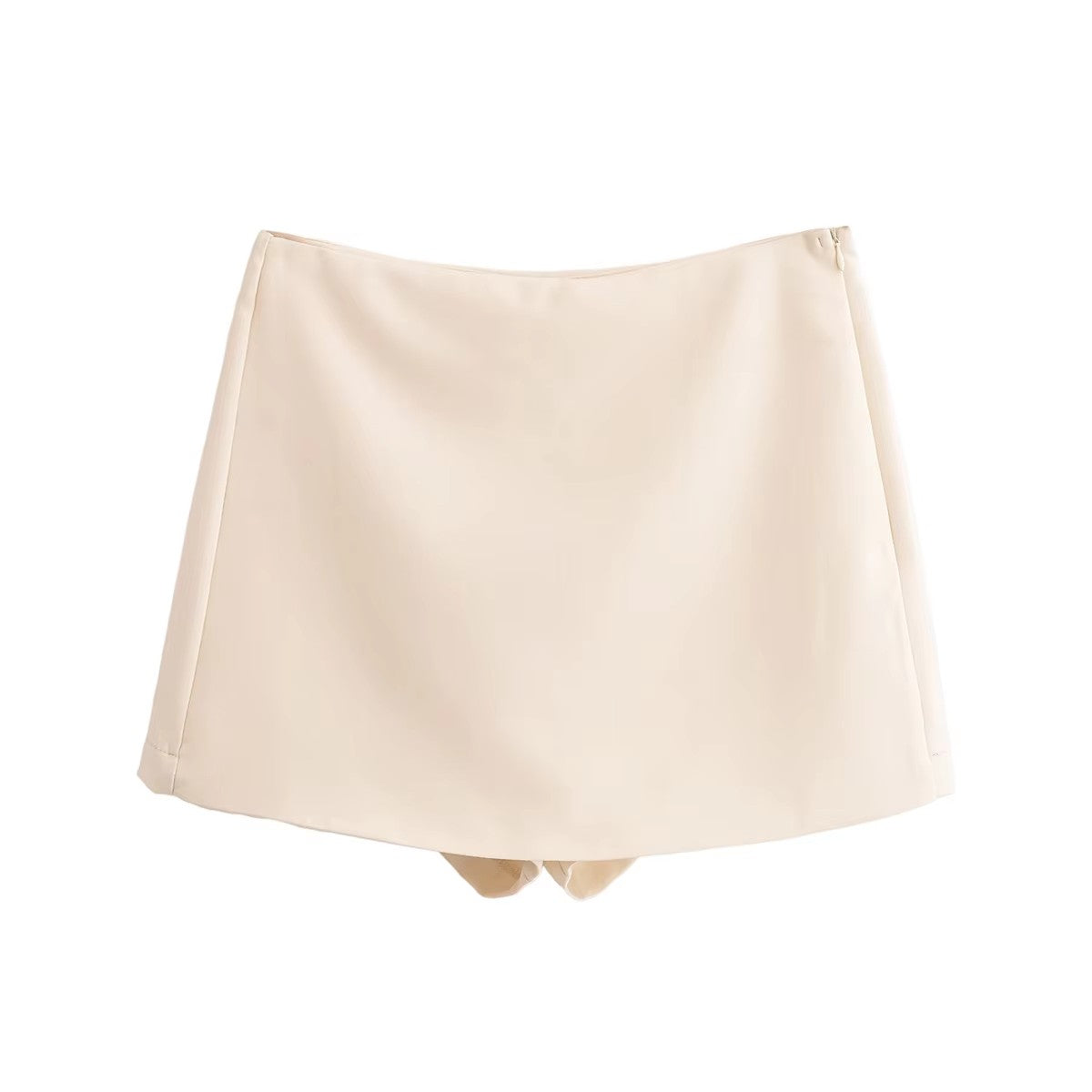 High Waist Skort With BuiltIn Shorts And Side Zipper For Effortless Everyday Confidence 7