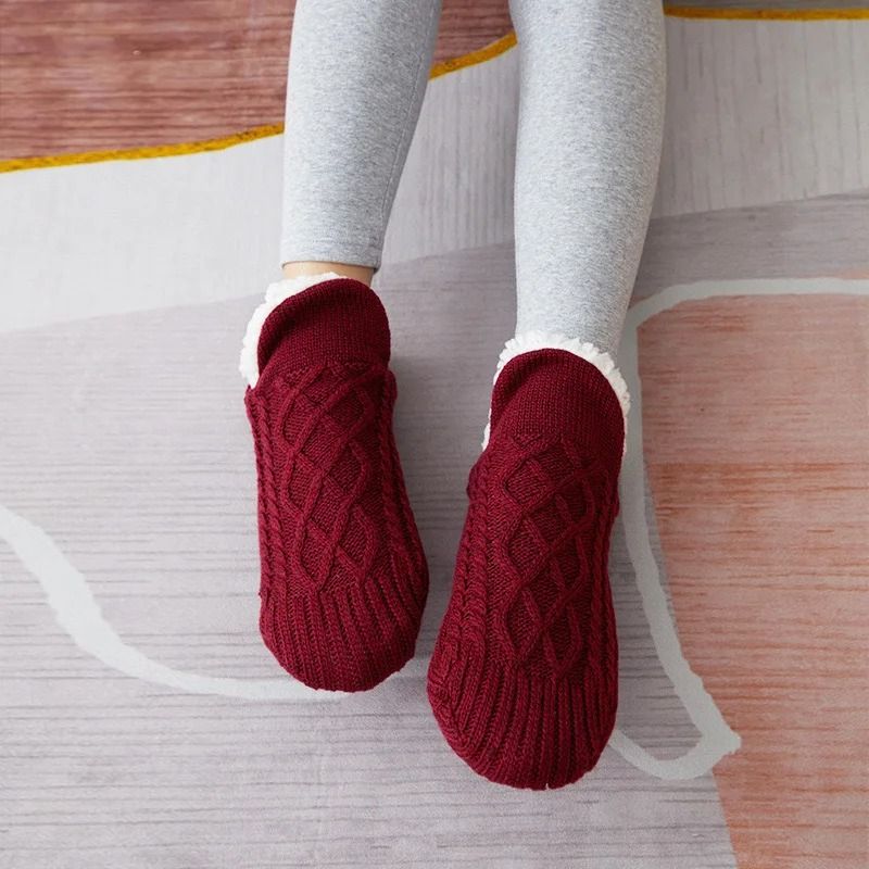 Cozy Fall And Winter Floor Socks For Men And Women 9