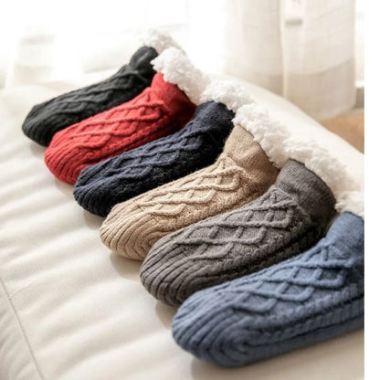 Cozy Fall And Winter Floor Socks For Men And Women 3