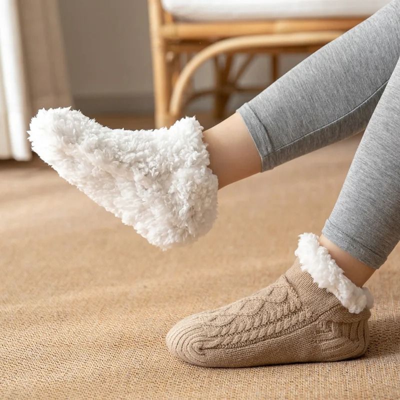 Cozy Fall And Winter Floor Socks For Men And Women 4