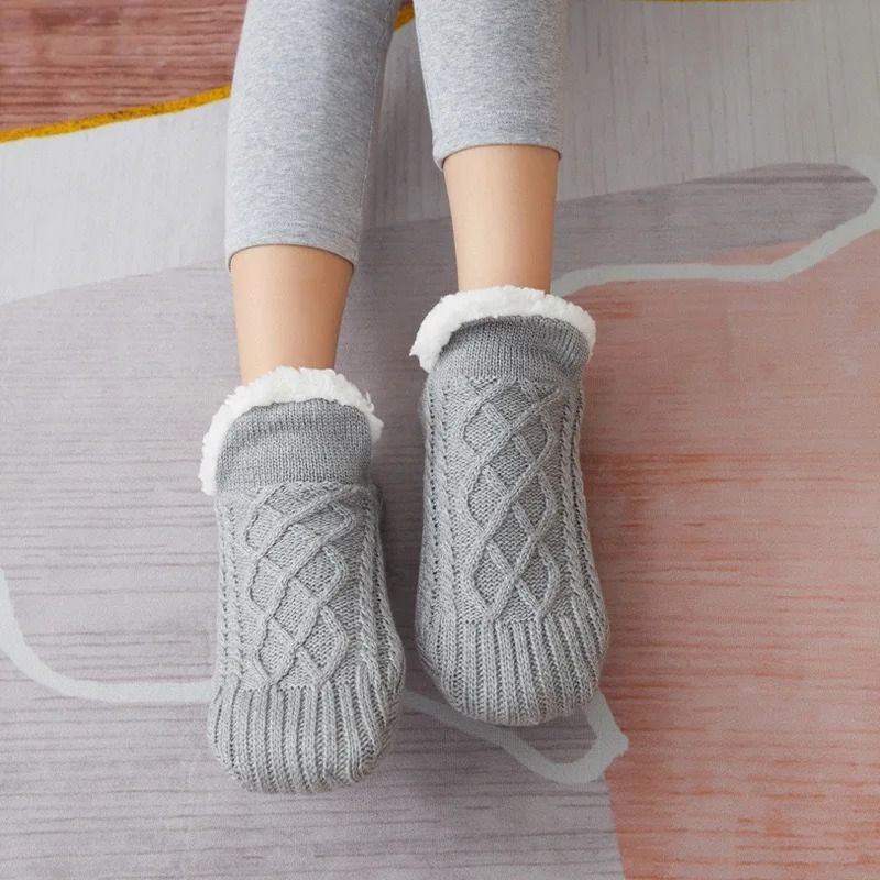 Cozy Fall And Winter Floor Socks For Men And Women 8