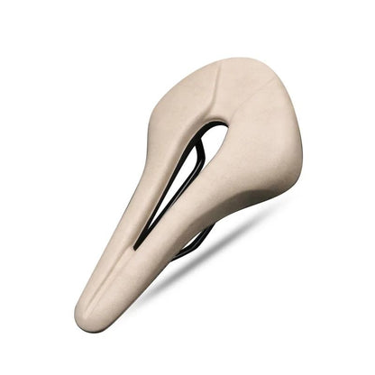 Breathable Hollow Bicycle Saddle PU Leather Soft Comfortable Cushion 7