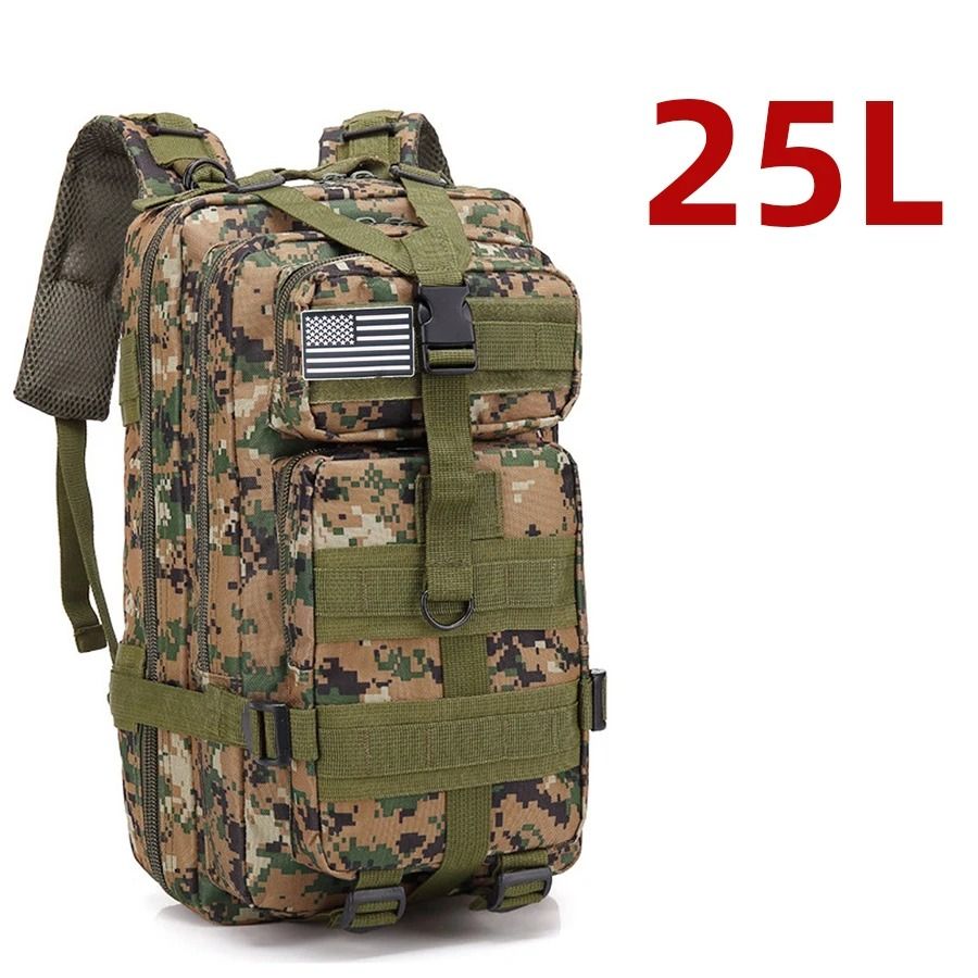 Waterproof Tactical Backpack 25L 50L Outdoor Hiking And Camping Bag 13