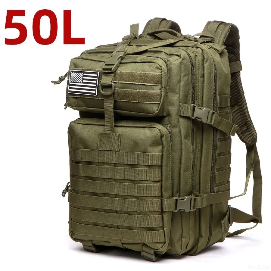 Waterproof Tactical Backpack 25L 50L Outdoor Hiking And Camping Bag 15