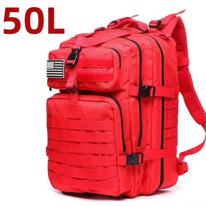 Waterproof Tactical Backpack 25L 50L Outdoor Hiking And Camping Bag 19