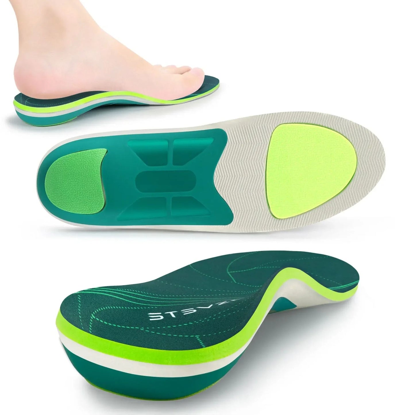 Orthopedic Sport Insoles For Plantar Fasciitis And Flat Feet Support 9