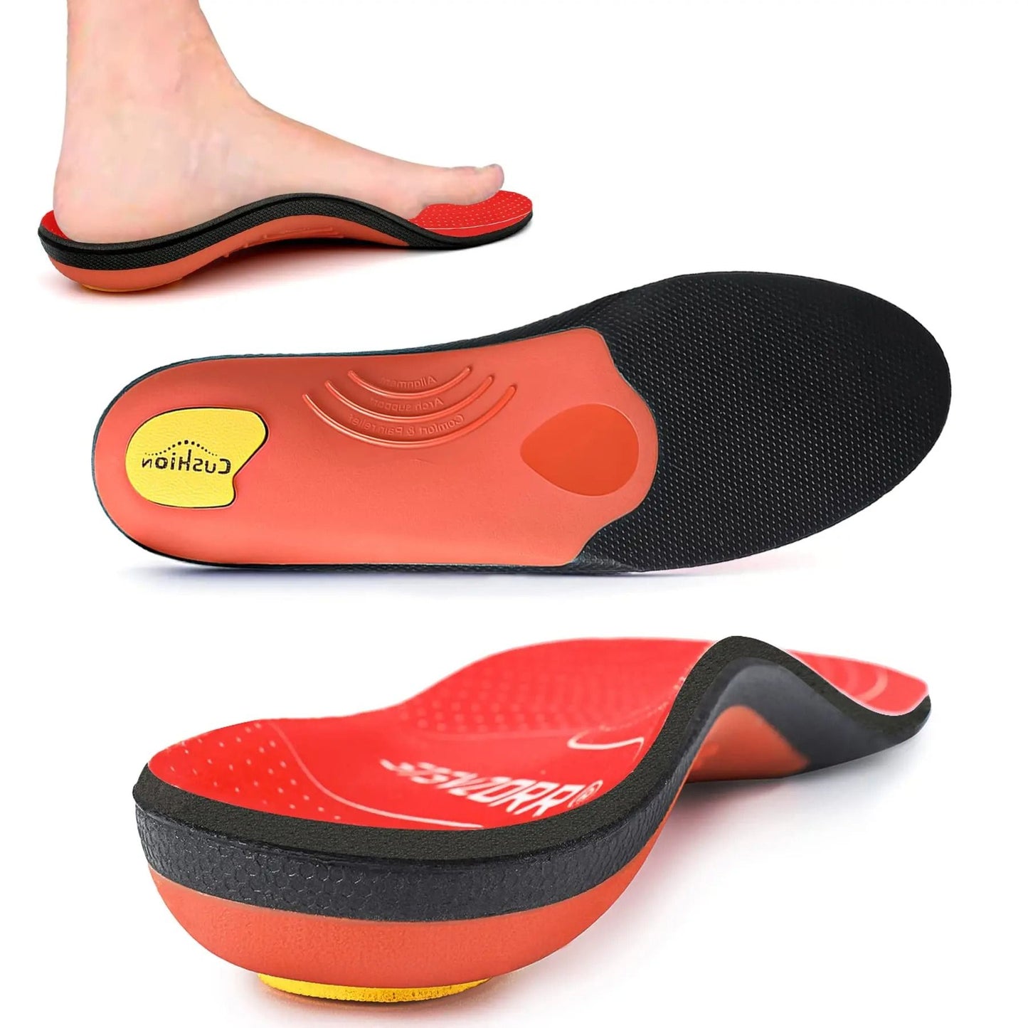 Orthopedic Sport Insoles For Plantar Fasciitis And Flat Feet Support 11