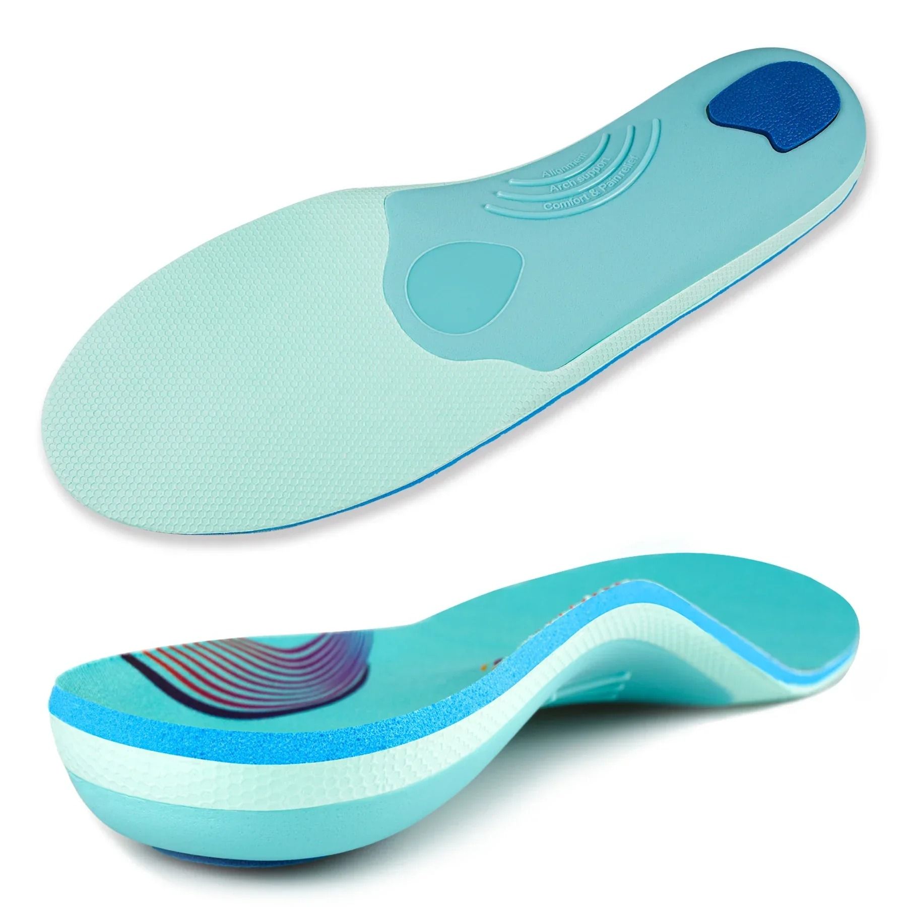 Orthopedic Sport Insoles For Plantar Fasciitis And Flat Feet Support 8