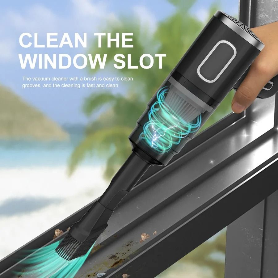 ABS Portable Car And Home Vacuum Cleaner 5