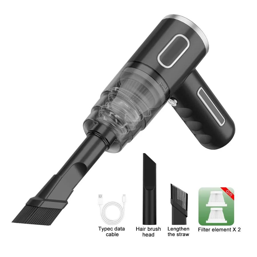 ABS Portable Car And Home Vacuum Cleaner 8