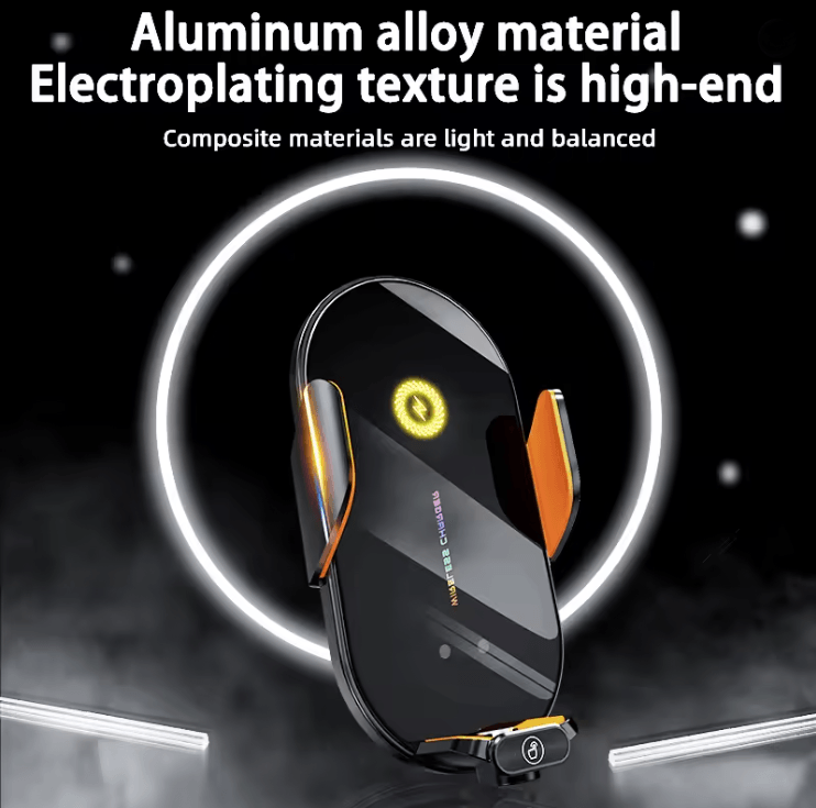 Car Wireless Phone Charger With Automatic Infrared Induction And Fast Charging 1