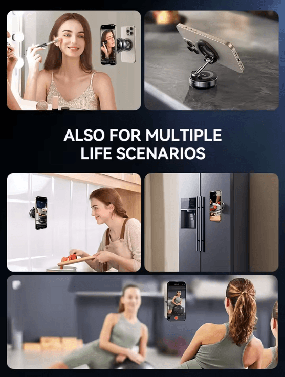 Joyroom Magnetic Car Phone Holder With Strong Suction And 360 Degree Rotation 2