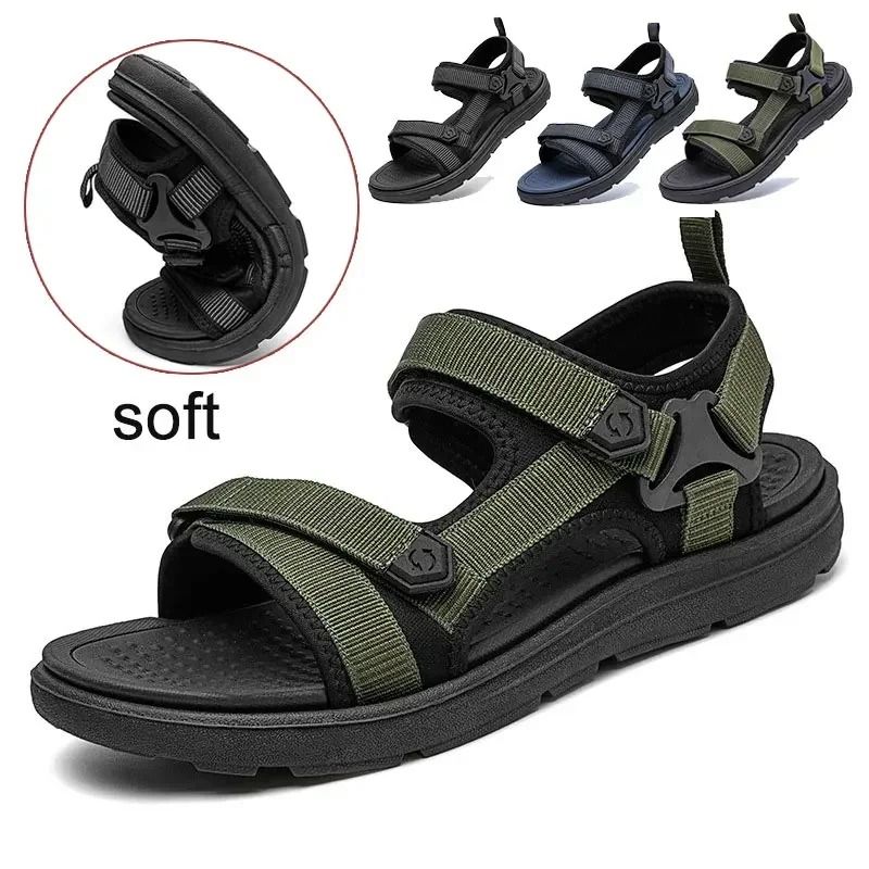 Classic Lightweight Summer Sandals for Men Outdoor Casual Beach Shoes