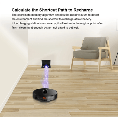 Liectroux X6 Robot Vacuum Cleaner With Lidar Navigation And Carpet Boost 4