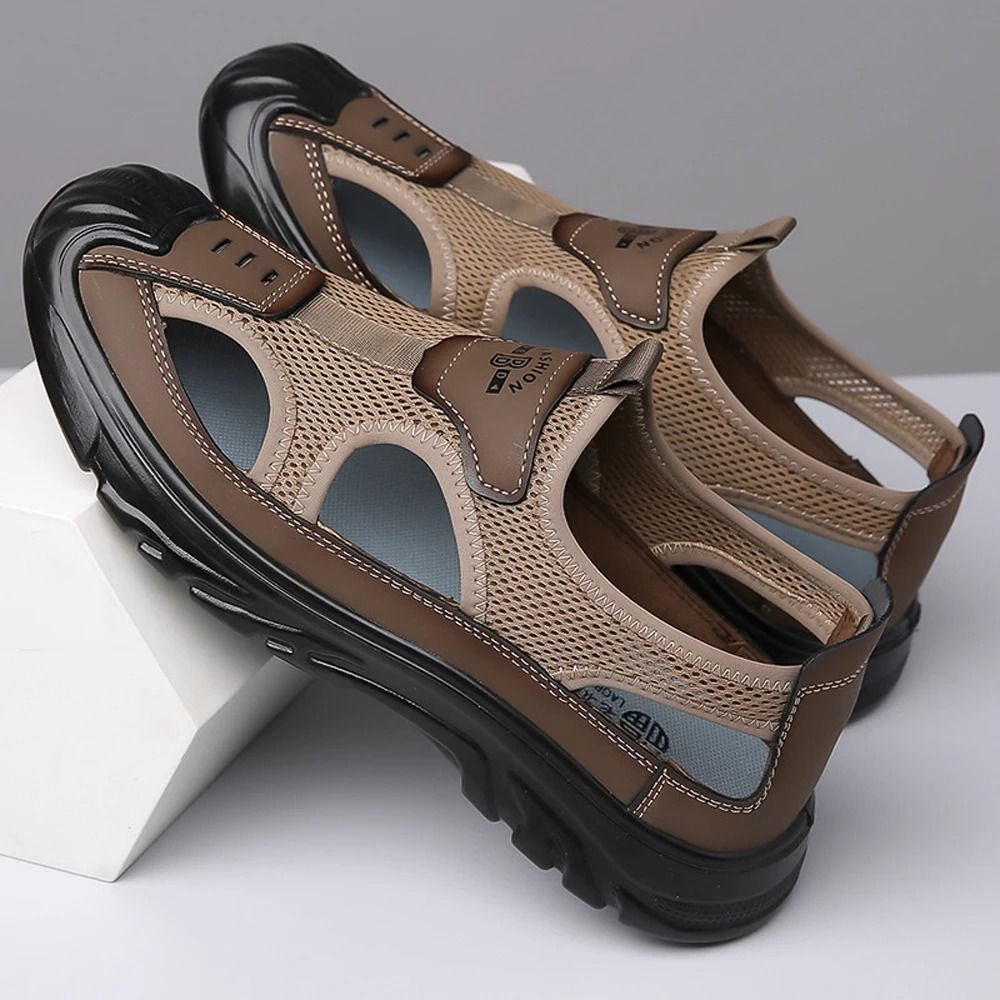 Lightweight Mesh Sandals For Men Breathable Outdoor Summer Shoes 1