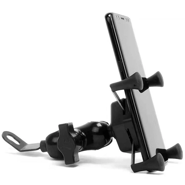 Universal Motorcycle Phone Holder With 360 Degree Rotation For Rearview Mirror Mount 2
