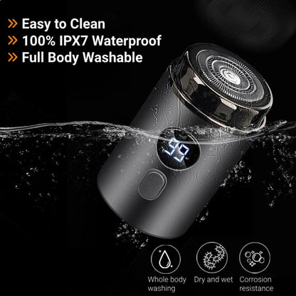 Electric Mini Shaver Rechargeable With Type C Charging And Digital Display 3