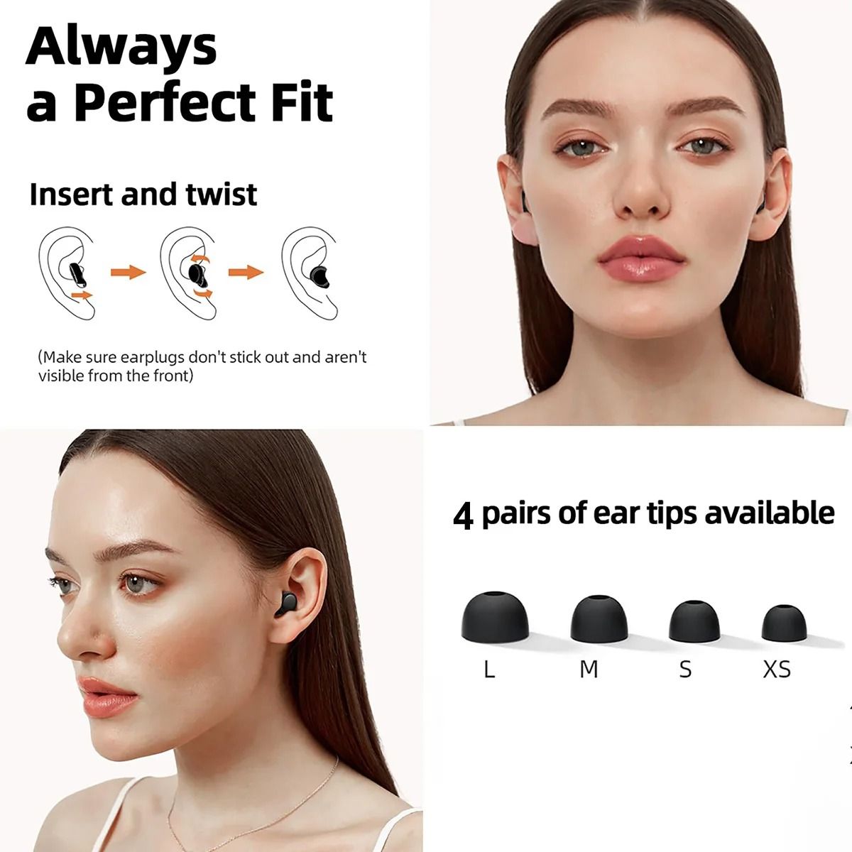 Quiet Reusable Ear Plugs For Sleeping And Noise Reduction 5