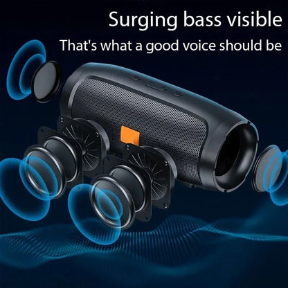Portable Bluetooth Subwoofer Speaker Waterproof Outdoor Wireless Sound Box 5
