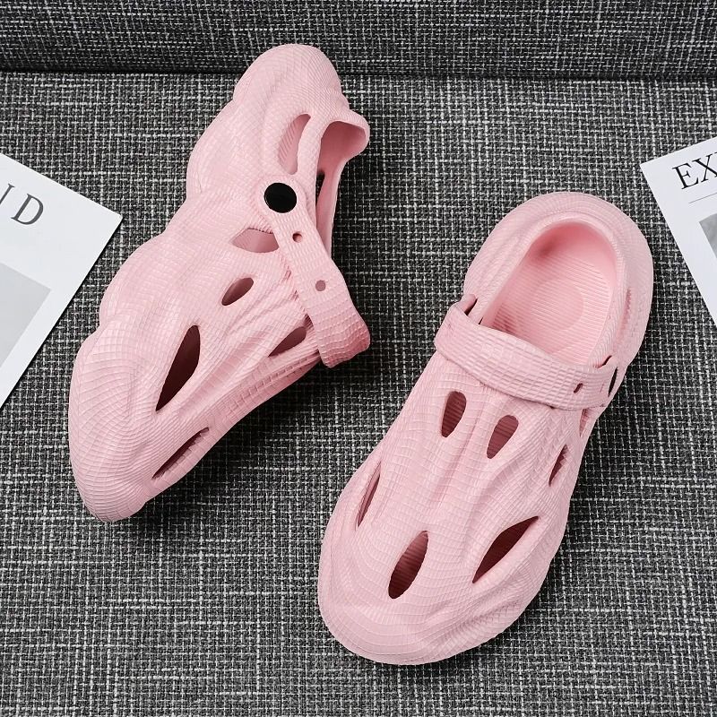 Lightweight EVA Garden Clogs For Men Summer Soft Beach Slip On Shoes 5