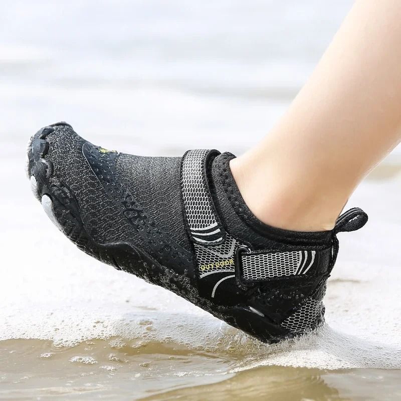 Kids Barefoot Aqua Socks Lightweight Water Shoes for Beach and River Play