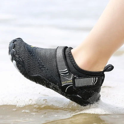 Kids Barefoot Aqua Socks Lightweight Water Shoes for Beach and River Play