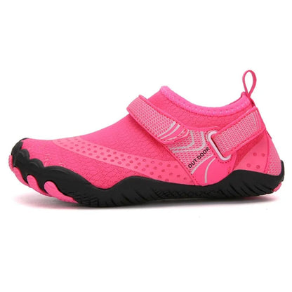 Kids Barefoot Aqua Socks Lightweight Water Shoes For Beach And River Play 9