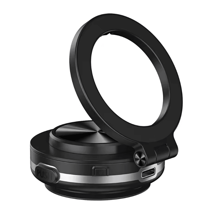 Magnetic Car Phone Holder With Strong Vacuum Suction And 360 Degree Rotation 3