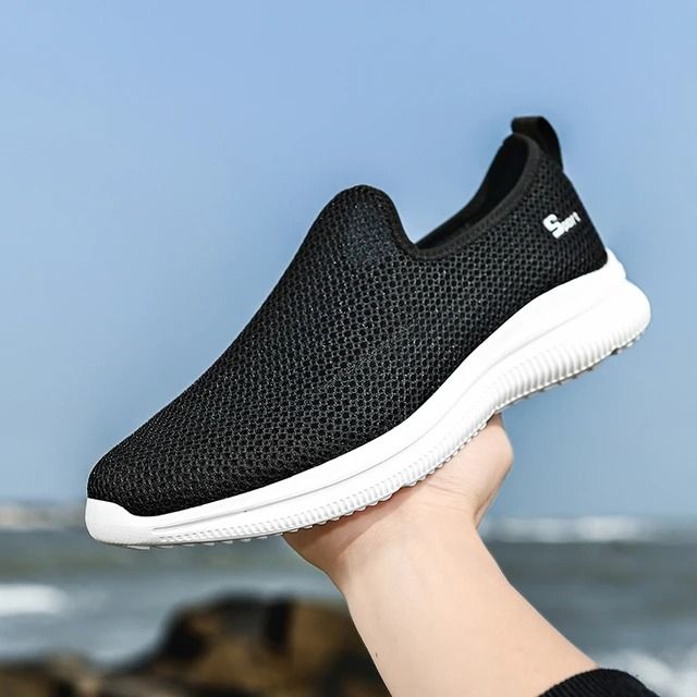 Breathable Summer Loafers Men Lightweight Casual Walking Shoes 5