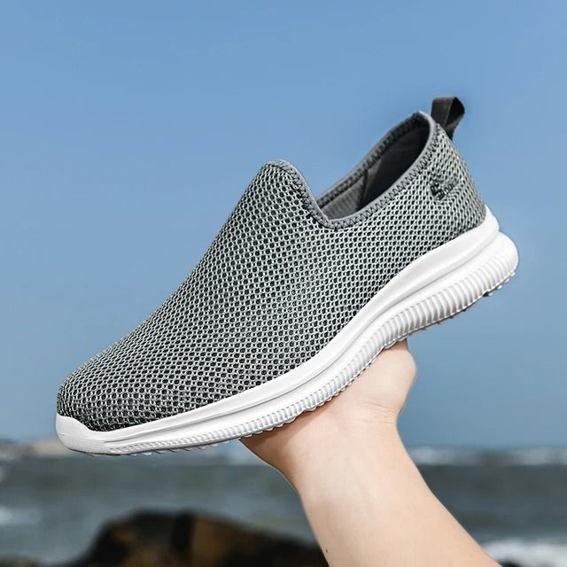 Breathable Summer Loafers Men Lightweight Casual Walking Shoes 7