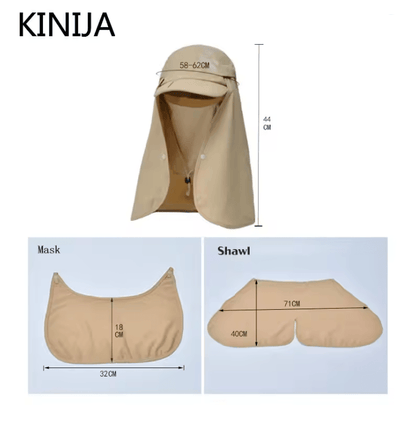 UV Protection Sun Hat With Foldable Quick Drying Design For Outdoor Adventures 2