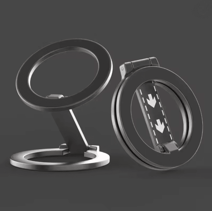 Double Sided Magnetic Phone Ring Holder With MagSafe Kickstand And Grip 4