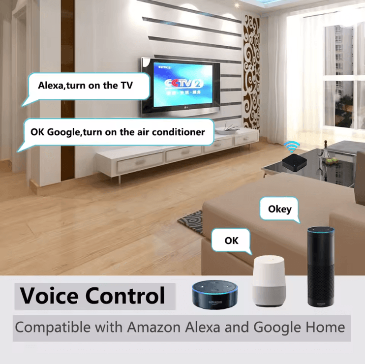 Smart IR Remote Control With Temperature And Humidity Sensor 3