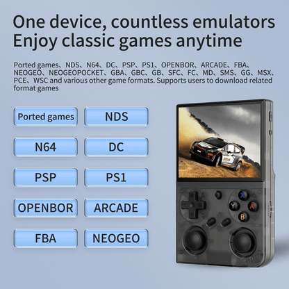 Retro Handheld Game Console With 64GB And 4000 Classic Games 2