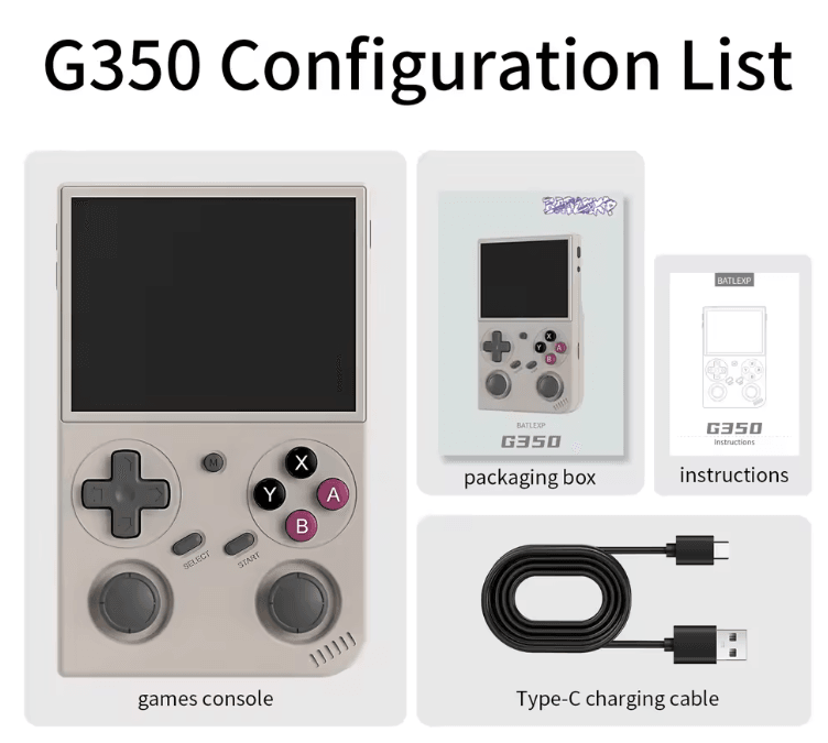 Retro Handheld Game Console With 64GB And 4000 Classic Games 5