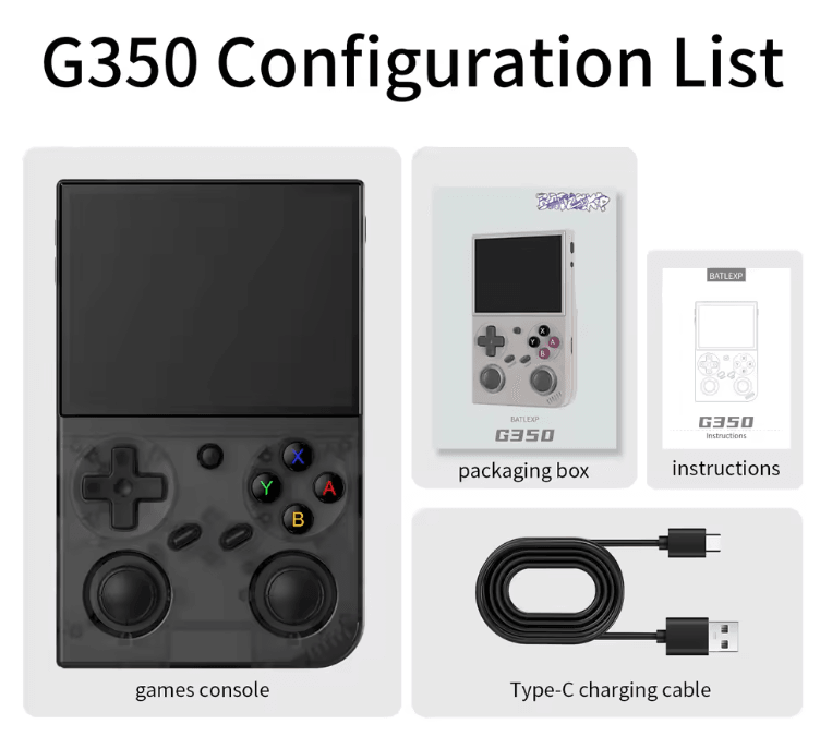 Retro Handheld Game Console With 64GB And 4000 Classic Games 6