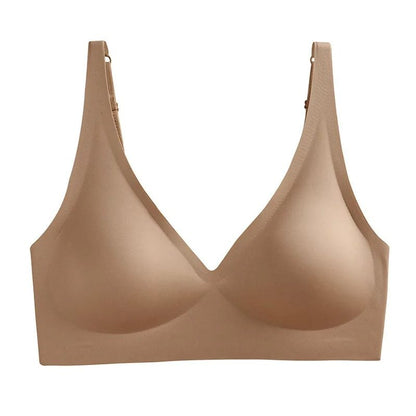 Seamless Wireless Bra For Women Adjustable Padded Bralette 10