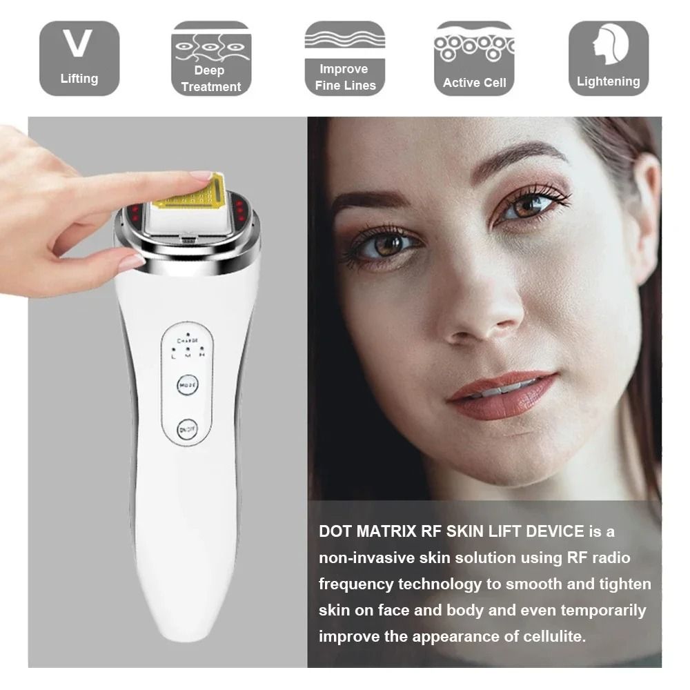 RF Radio Frequency Face Lifting Device Skin Tightening Beauty Massager 1