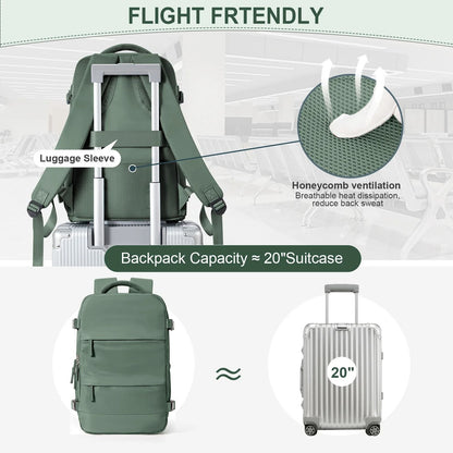 Travel Cabin Backpack Lightweight Carry On Hand Luggage Bag 3