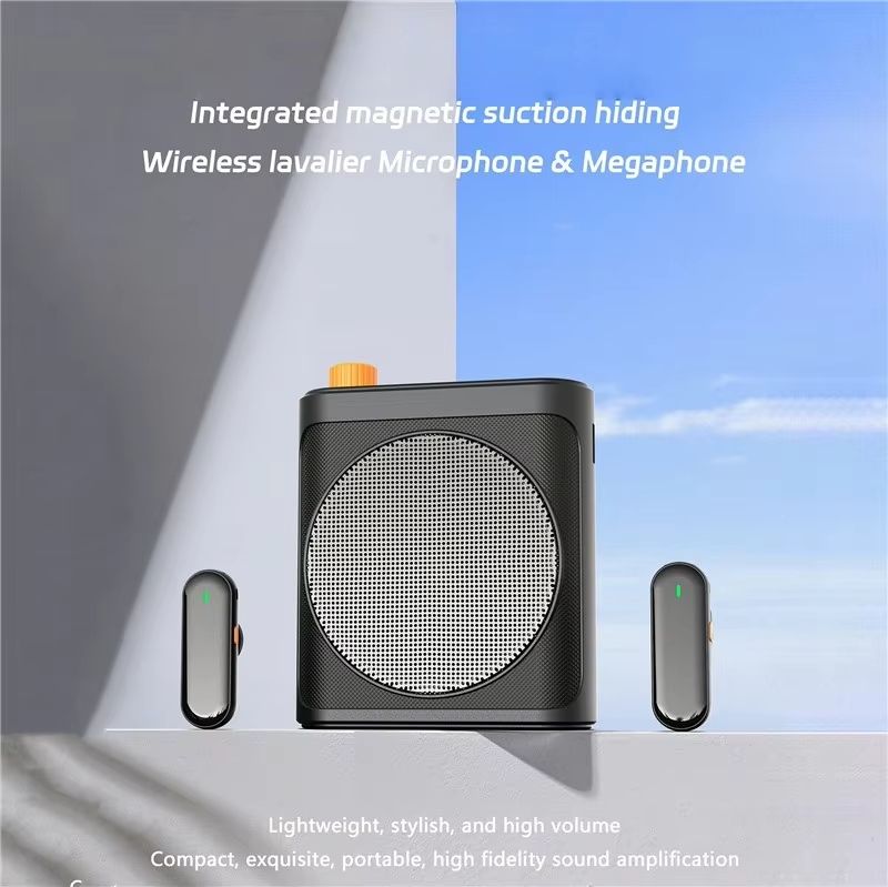 Portable Bluetooth Voice Amplifier With Lavalier Microphone 4