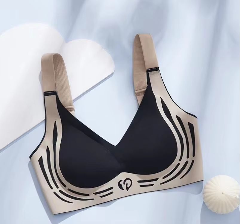 Seamless Wireless PushUp Bra With Soft Support And Lift 6