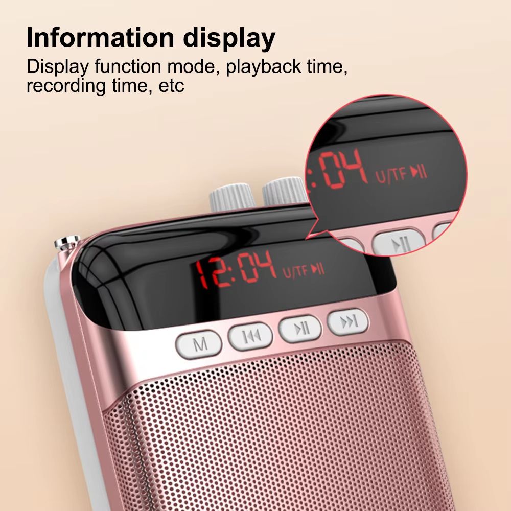 Wireless Portable Voice Amplifier For Teachers Trainers  Singers 3