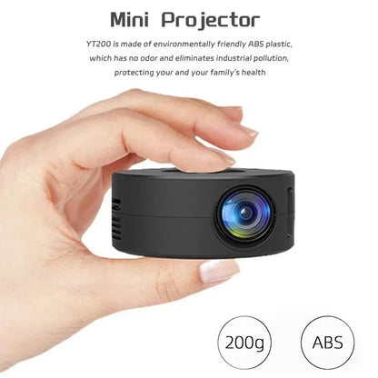 Mini Home Theater Projector With 180 Flexible Angle And 1080P Support 3