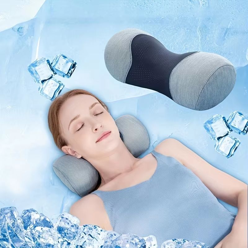Memory Foam Cervical Neck Pillow – Small Neck Support for Pain Relief