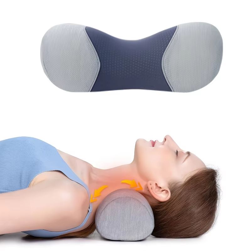 Memory Foam Cervical Neck Pillow  Small Neck Support For Pain Relief 5