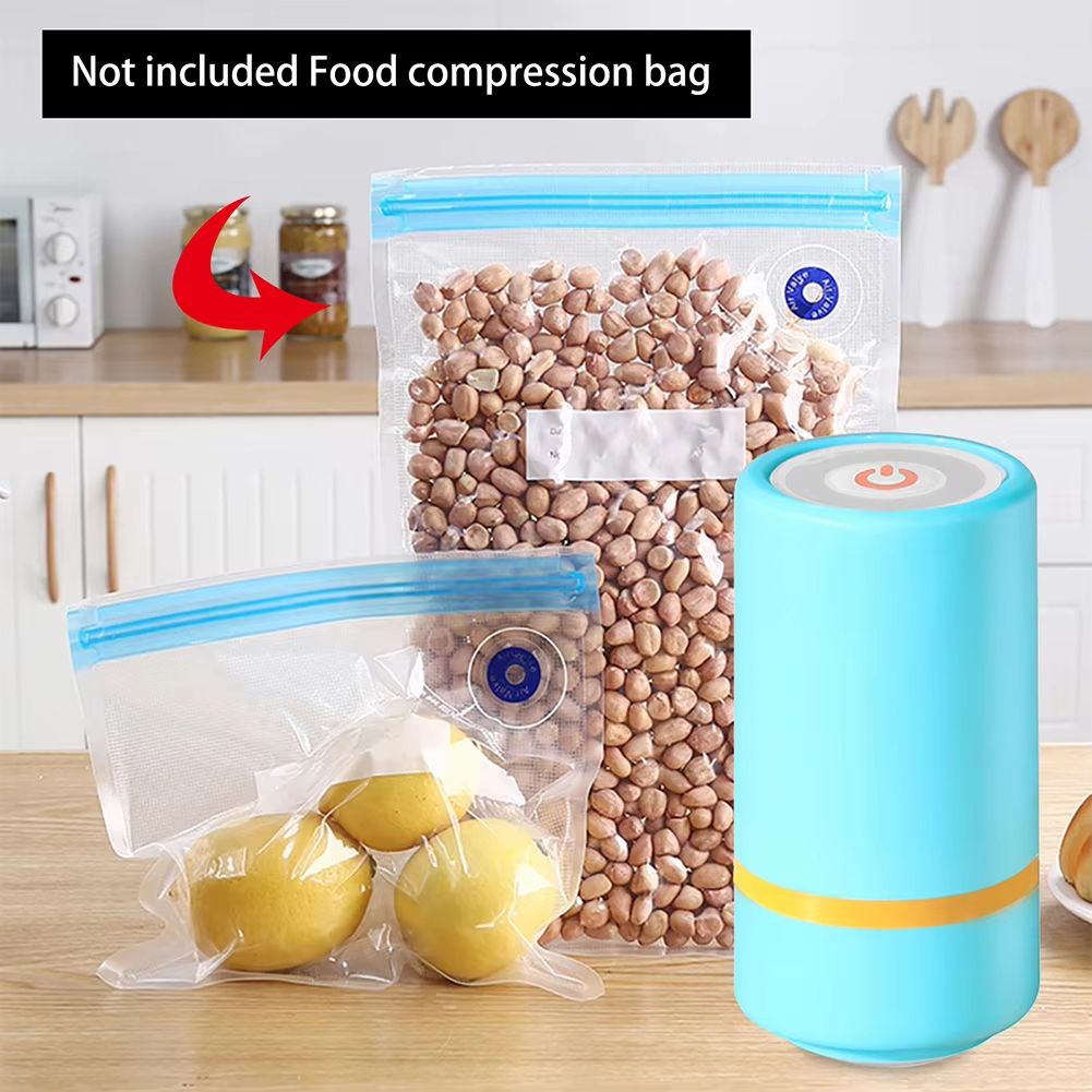 Mini Vacuum Sealer  Portable USB Electric Food Saver For FreshKeeping 2