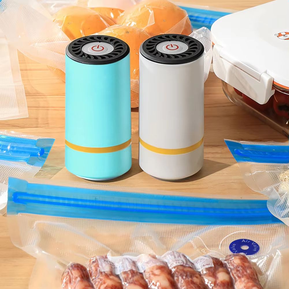 Mini Vacuum Sealer  Portable USB Electric Food Saver For FreshKeeping 4