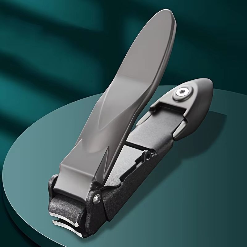 Stainless Steel Nail Clippers  Sharp Edge Fingernail  Thick Toenail Trimmer 2