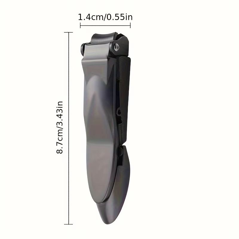 Stainless Steel Nail Clippers  Sharp Edge Fingernail  Thick Toenail Trimmer 3